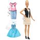 Лялька Barbie Модниця з набором одягу висока "Шкіра і оборки", DTD96/DTF07 DTF07 фото 1