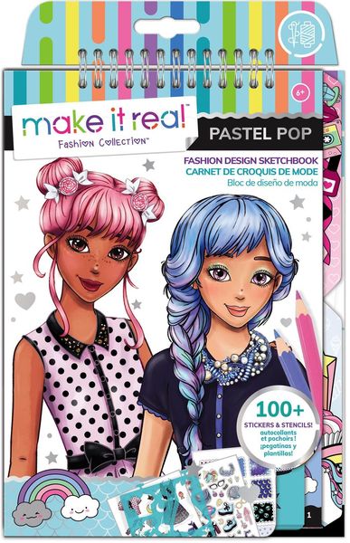 Креативний набір Make it Real "Pastel Pop", 03205 03205 фото