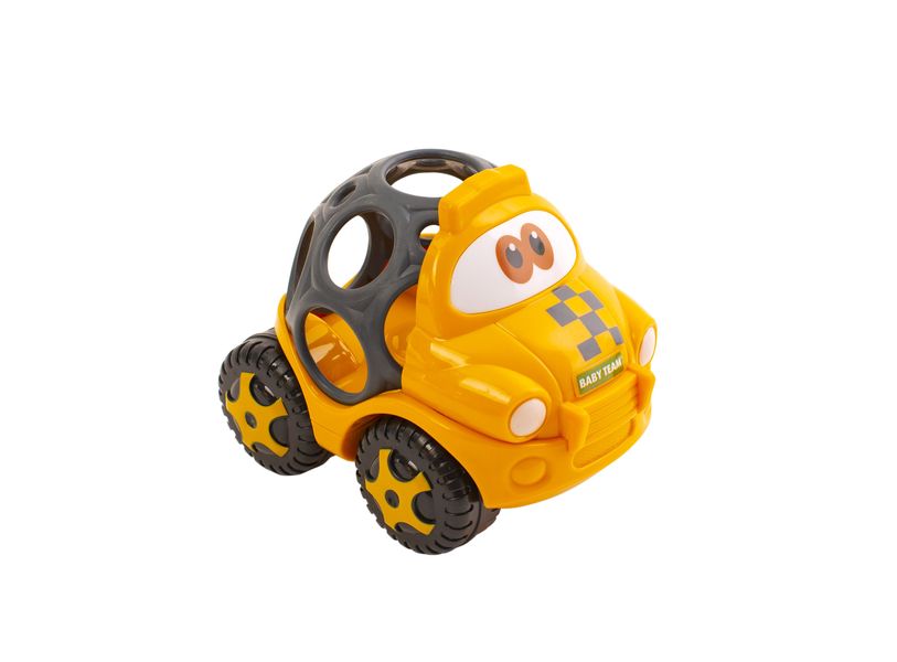 Іграшка-брязкальце "Машинка" (чорний кузов), Baby Team, 8406 8406 фото