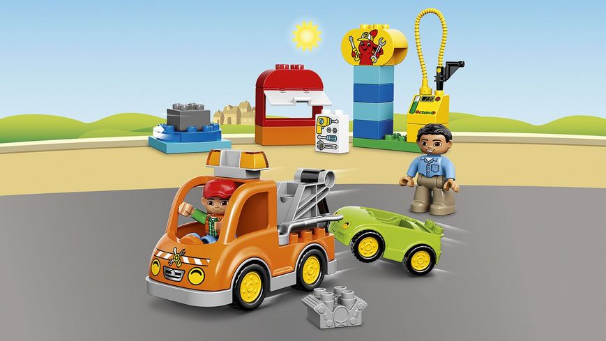 Конструктор LEGO DUPLO Буксирувальник, 10814 10814 фото