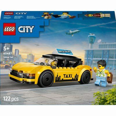 Конструктор LEGO City Жовте таксі, 60487 60487 фото