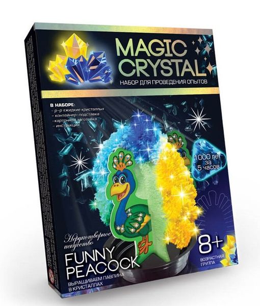 Набір для вирощування кристалів "Magic crystal", Danko Toys, OMC-01-07 OMC-01-07 фото