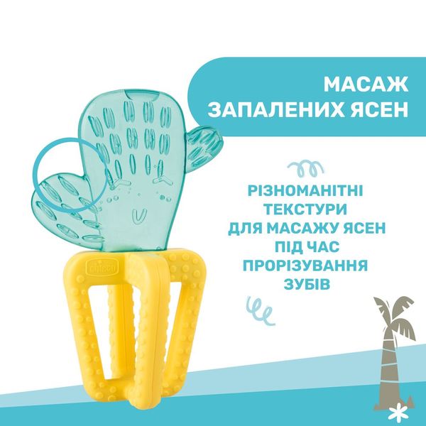 Прорізувач для зубів "Кактус", Chicco 28140.30 28140.30 фото