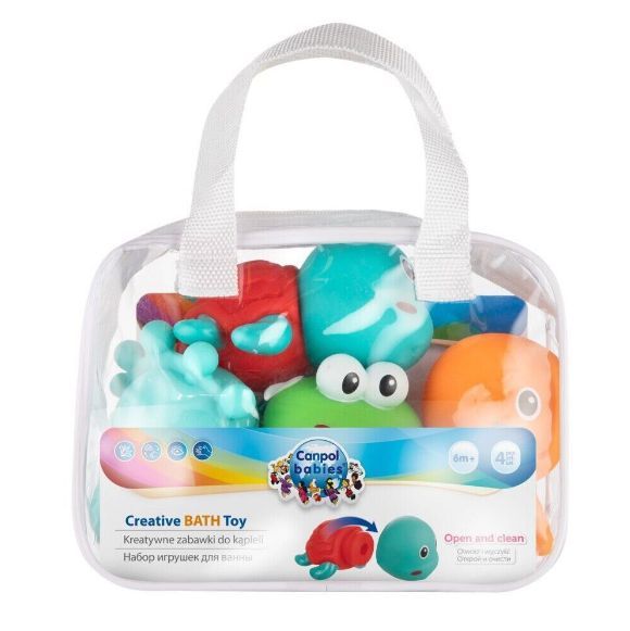 Набір іграшок для ванни Океан 4шт, Canpol babies, 79/105 79/105 фото