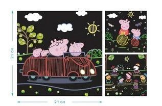 Набір гравюр Peppa Pig, Dodo 200185 200185 фото