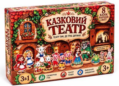 Навчальна гра "Казковий театр", Enotik 3-061 3-061 фото