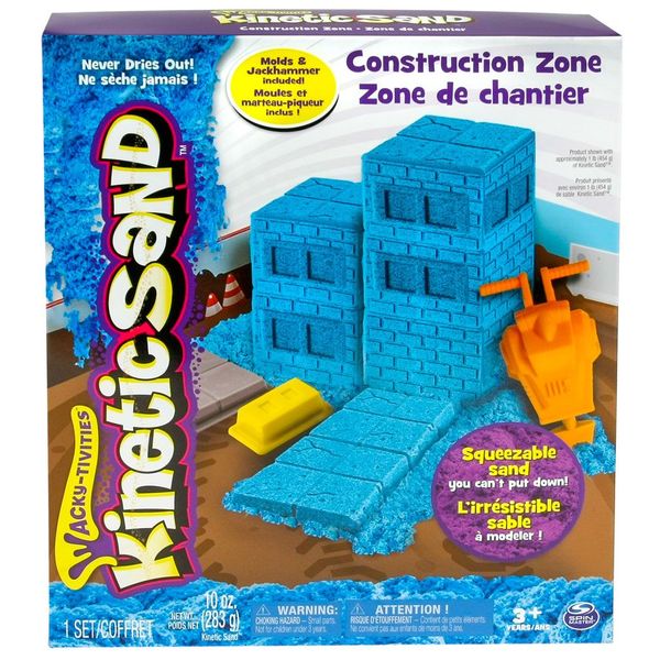 Ігровий набір для творчості Kinetic sand "Будівельний майданчик" 340 г, 71417-2 71417-2d фото