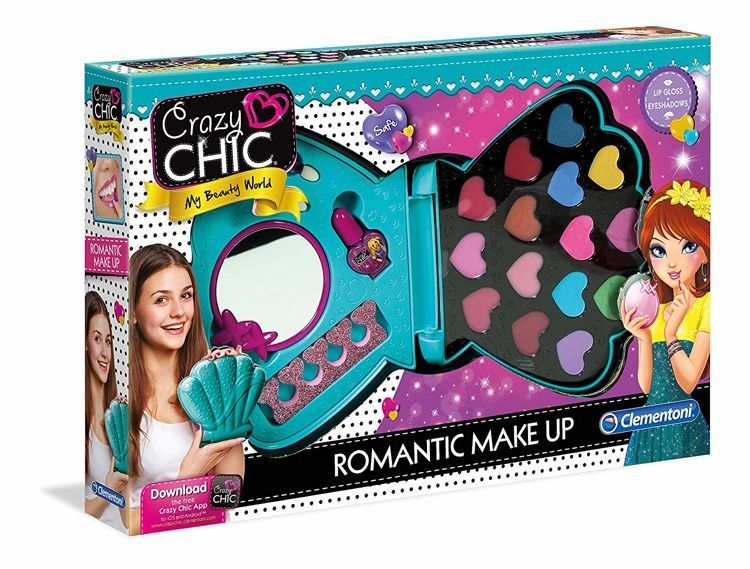 Набір косметики "Романтичний макіяж", Crazy Chic, Clementoni, 78422  78422 фото