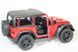 Модель Kinsmart 2018 Jeep Wrangler (Open Top), червоний, KT5412WA KT5412WAd фото 2