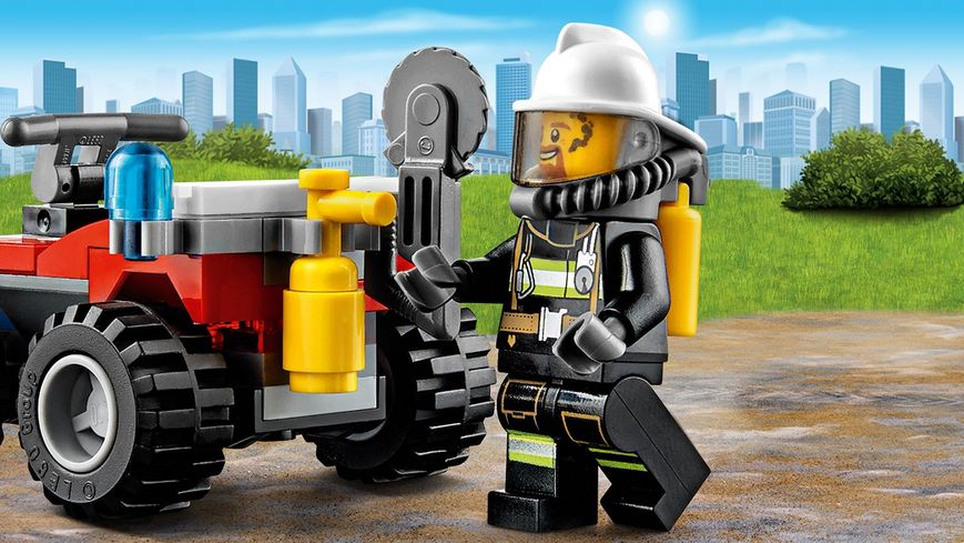 Конструктор LEGO CITY Пожежний квадроцикл, 60105 60105 фото