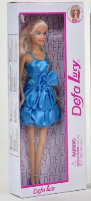 Лялька Defa Lucy "Модниця" в блакитній сукні, Defa, 8138 8138d2 фото