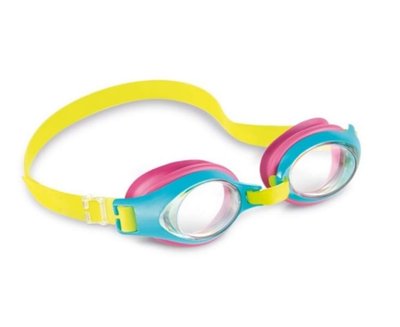 Дитячі окуляри для плавання рожеві 3-8 років, INTEX 55611 55611d фото
