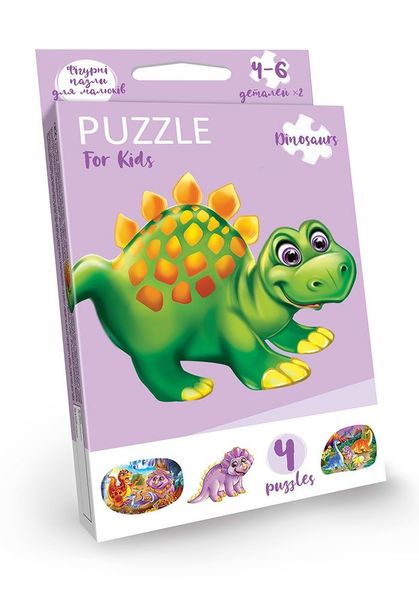 Puzzle для малюків (4 пазли), Danko Toys, PFK-05 PFK-05 фото