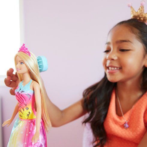 Лялька Barbie Dreamtopia Brush ‘n Sparkle Princess, Mattel, FRB11 / FRB12 FRB12 фото