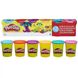 Пластилін Hasbro Play-Doh 6 банок, 672г, B6752 B6752 фото 2
