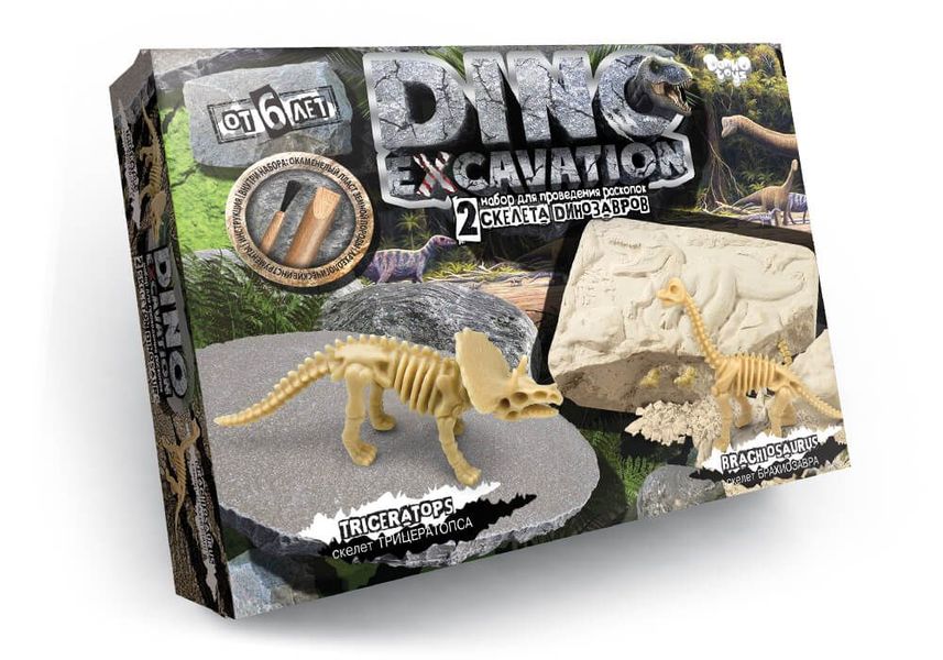 Набір для проведення розкопок "Dino Paleontology", Danko Toys, DEX-01-04 DEX-01-04 фото