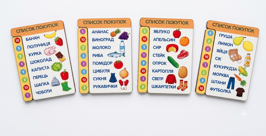 Навчальна гра "Магазин" 69 дет., Enotik 3-051 3-051 фото