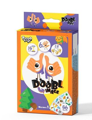 Настільна гра "Doobl Image mini", Danko Toys, DBI-02-01U DBI-02-01U фото