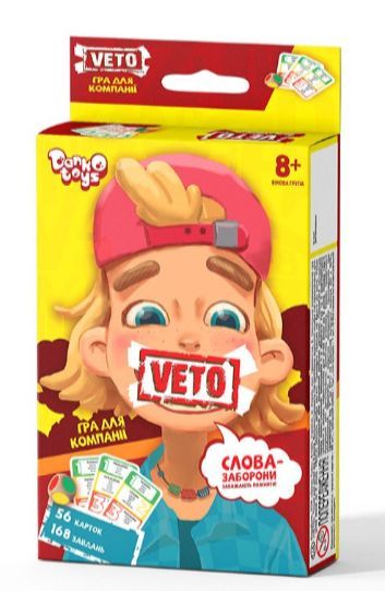 Настільна гра "Veto mini", Danko Toys, VETO-02-01U VETO-02-01U фото