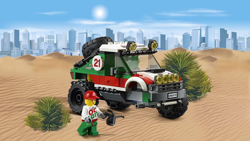 Конструктор LEGO CITY Позашляховик 4х4, 60115 60115 фото