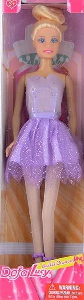 Лялька балерина в фіолетовій сукні, Defa, 8252 8252d фото