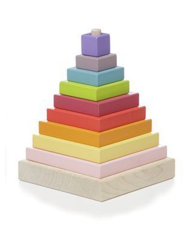 Пірамідка дерев'яна LD-5, Cubika, 12329 12329 фото