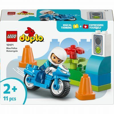 Конструктор DUPLO Town Синій поліцейський мотоцикл, 10471 10471 фото