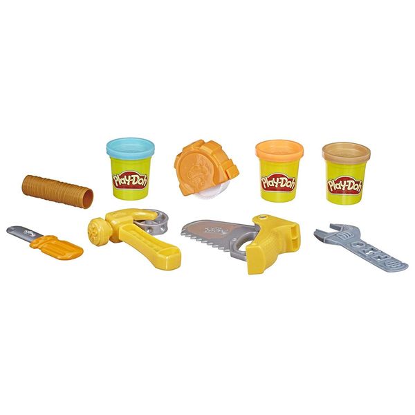 Набір пластиліну Play-Doh "Будівельні інструменти", E3565/E3342 E3565/E3342d фото