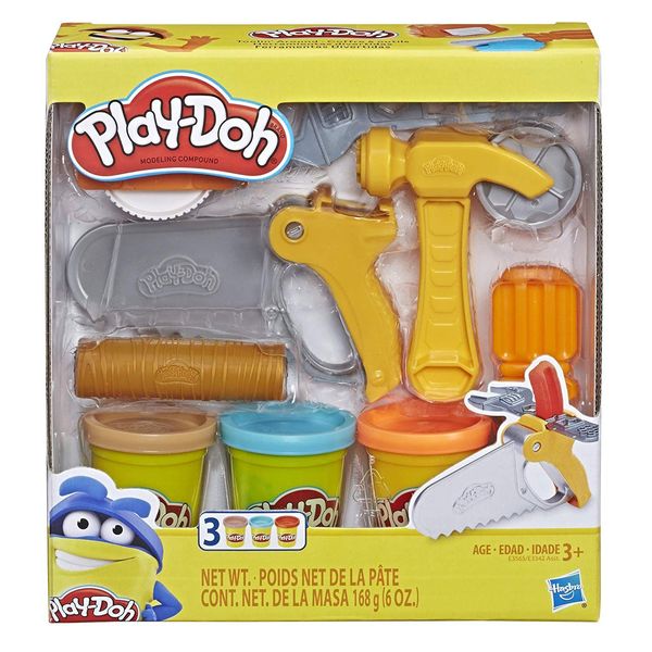Набір пластиліну Play-Doh "Будівельні інструменти", E3565/E3342 E3565/E3342d фото