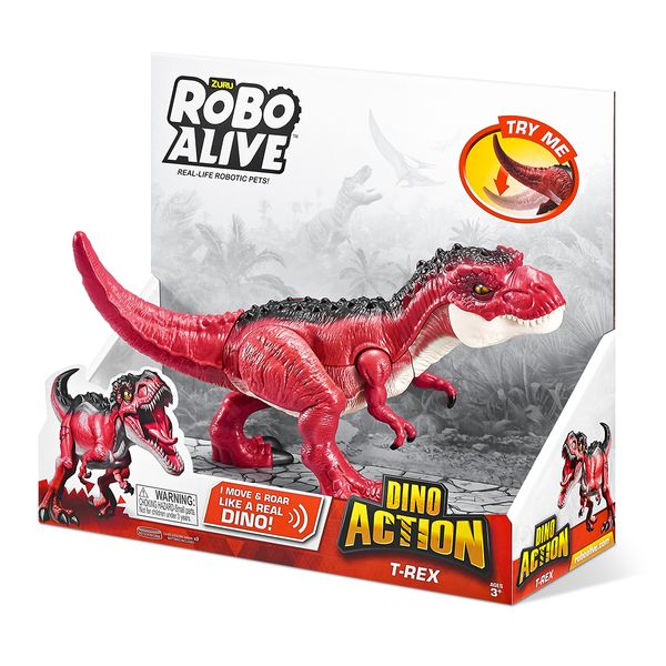 Інтерактивна іграшка серії "Dino Action" - ТИРАНОЗАВР, ROBO ALIVE 7171 7171 фото