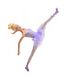 Лялька балерина в фіолетовій сукні, Defa, 8252 8252d фото 3