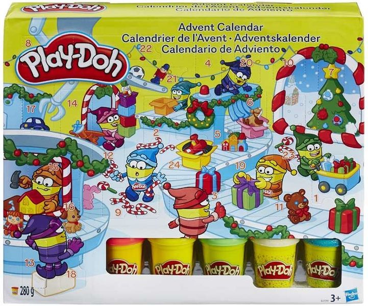 Іграшка-сюрприз "Різдвяний календар Play-Doh", Hasbro, B2199  B2199 фото