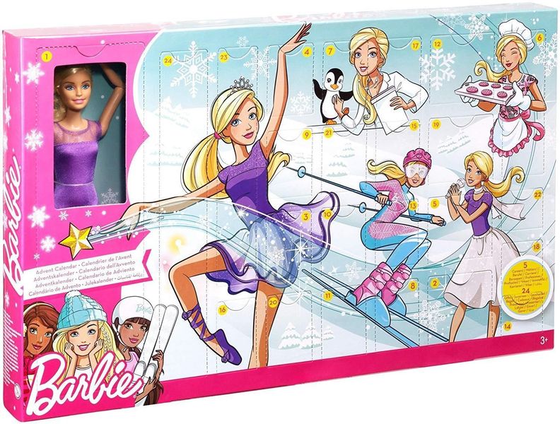 Іграшка-сюрприз "Різдвяний календар Barbie", Mattel, FTF92  FTF92 фото