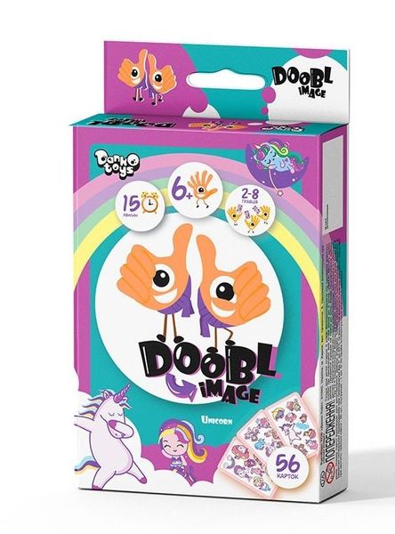 Настільна гра "Doobl Image mini", Danko Toys, DBI-02-04U DBI-02-04U фото