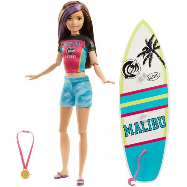 Ігровий набір Barbie "Скіппер Серфінг", Mattel, GHK36/GHK34  GHK36 фото