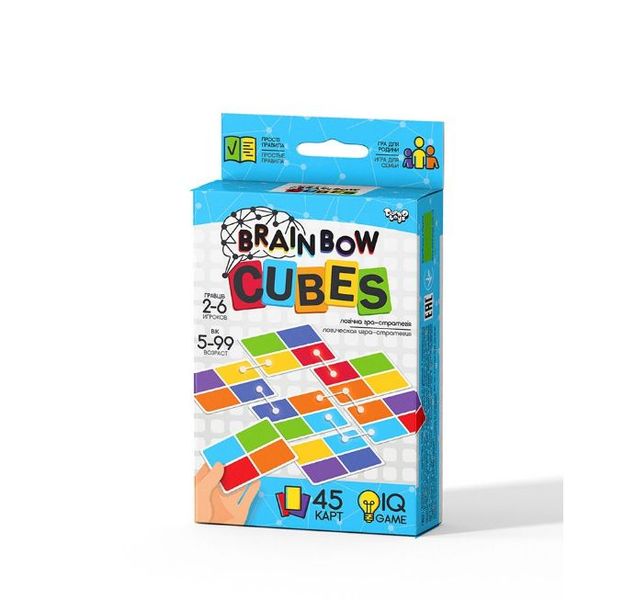 Настільна гра "BRAINBOW CUBES", Danko Toys,G-BRC-01-01 G-BRC-01-01 фото