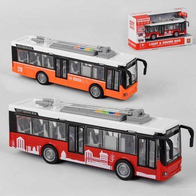 Інерційний Тролейбус озвучений, зі світлом, WY911AB WY911AB фото