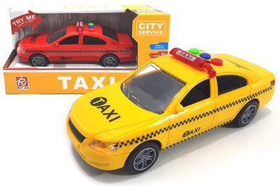 Машина інерційна Таксі, жовта, RJ6663 RJ6663 фото