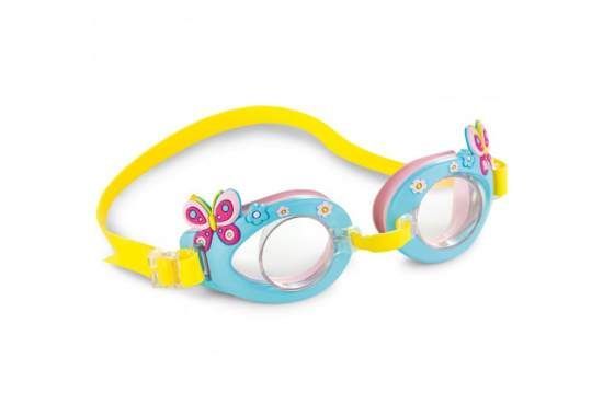 Дитячі окуляри для плавання, 3-8 років, Метелик, Intex 55610 55610 фото