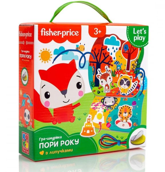 Гра-шнурівка «Fisher-Price. Пори року», Vladi Toys VT5303-25 VT5303-25 фото