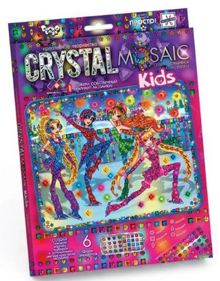 Набір креативної творчості "Мозаїка з кристалів", Danko Toys, CRMk-01-02 CRMk-01-02 фото