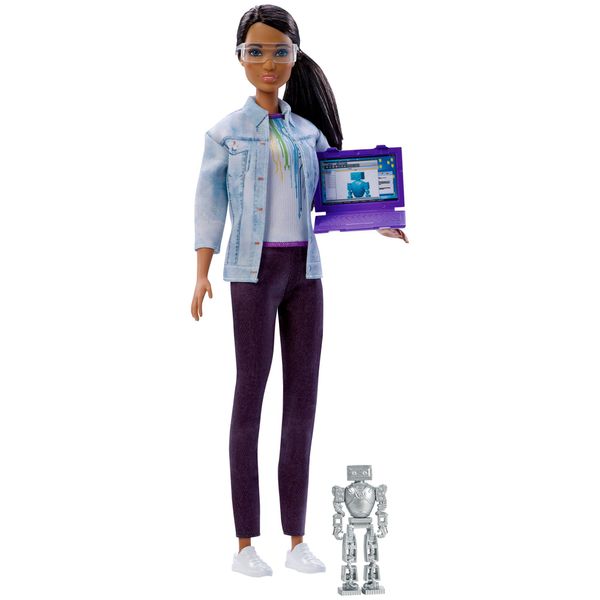 Лялька Barbie серії "Я можу бути" Інженер-робототехнік, FRM08 / FRM11 FRM11 фото