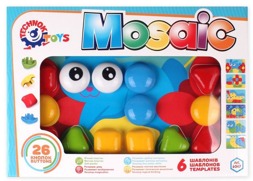 Іграшка "Мозаїка" , ТехноК, 6047 6047 фото