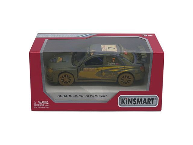 Модель Kinsmart Subaru Impreza WRC 2007 (Muddy), KT5328W KT5328W фото