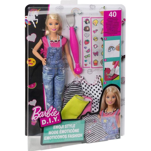 Лялька Barbie "Модні смайлики" серії "Зроби сама", DYN92/DYN93 DYN93 фото
