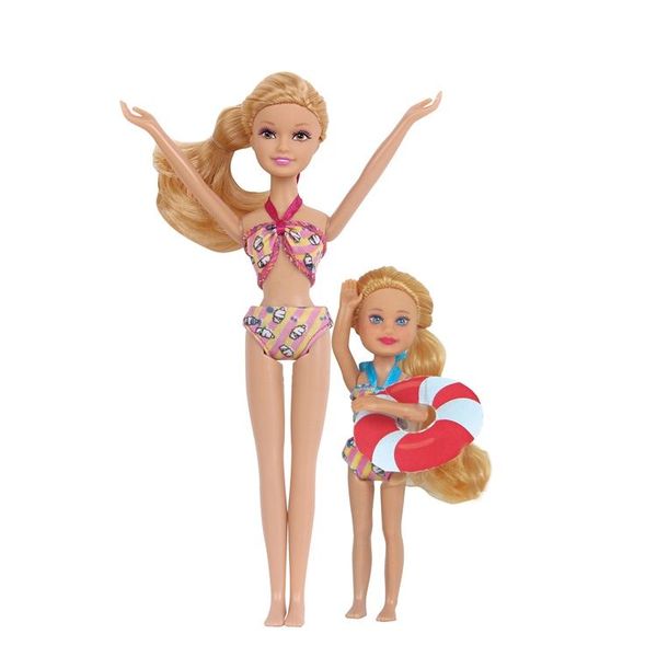 Лялька "Defa Lucy з дитиною та пляжнимим аксесуарами", 8278 8278 фото