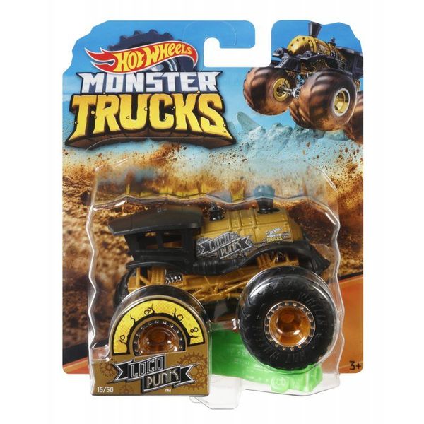 Машина-позашляховик Loco Punk Hot Wheels серії "Monster Trucks" Hot Wheels, FYJ44 / GBT79 GBT79 фото
