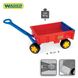 Wader Велика іграшкова вантажівка Гігант + візок, 65100 65100 фото 3