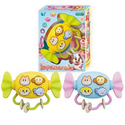 Музичне брязкальце Цікава карамелька, WToys 14929 14929 фото