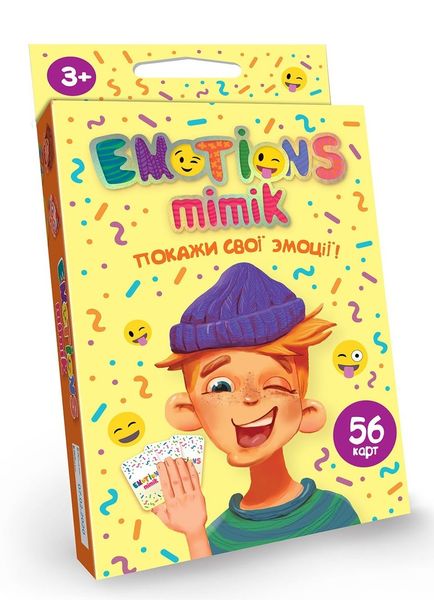Настільна гра "Emotions Mimik", Danko Toys, EM-01-01U EM-01-01U фото